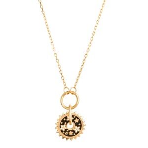 Foundrae Blossoms Resilience Disk Drop Necklace